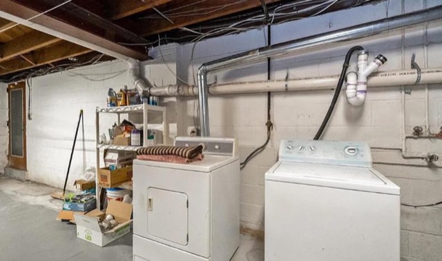 Laundry: Standpipe Location Poor: photo the finding was judged from