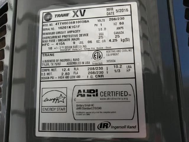 Exterior: Unclear Presence of Electrical Disconnect for Condenser Unit: photo the finding was judged from